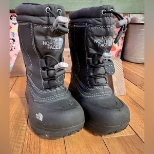 North Face Black Snow Boots Size 10